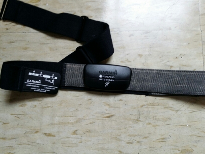 0920精工路跑拾獲garmin心律偵測帶一條