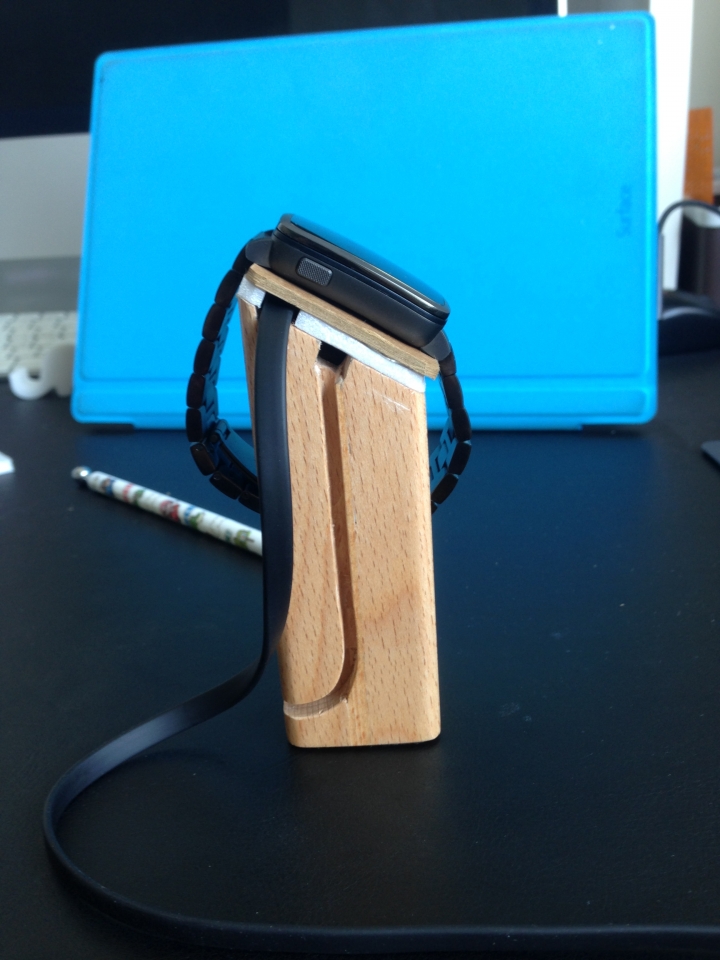 DIY Pebble Time Steel 充電座 / 智慧型手錶座