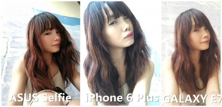 不專業 ASUS Selfie、iPhone 6 Plus、 GALAXY E7 PK自拍照