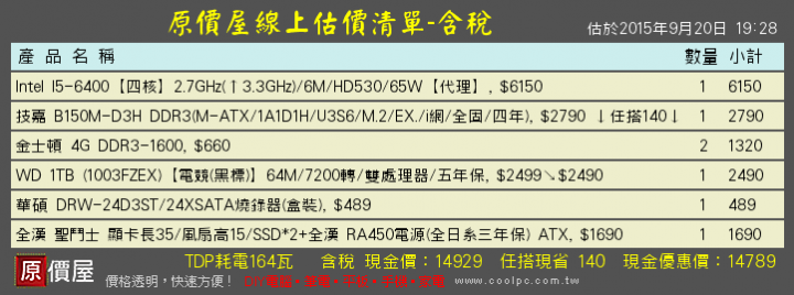自己配的 求健檢