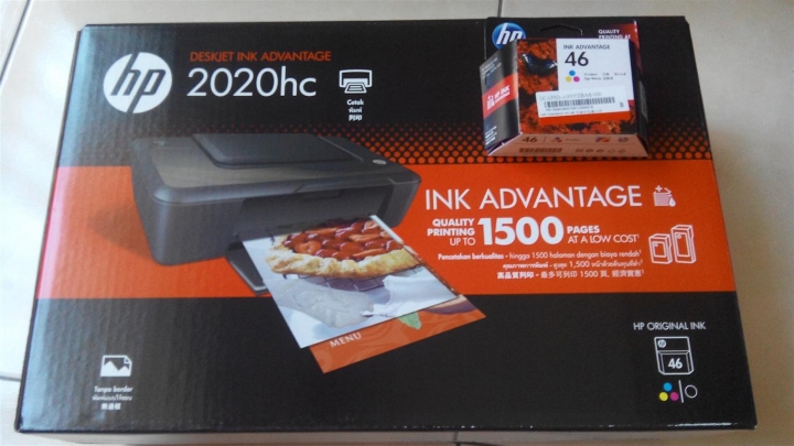 HP 2020hc 惠省噴墨印表機簡單開箱 !