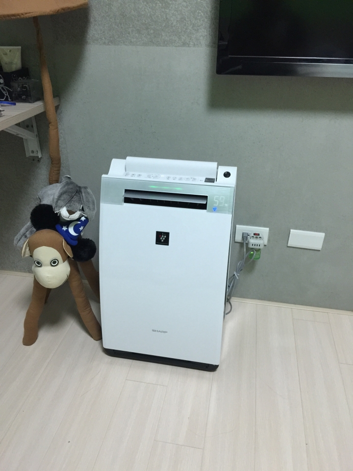 貓奴之KI-EX55.75空氣清淨機不專業開箱