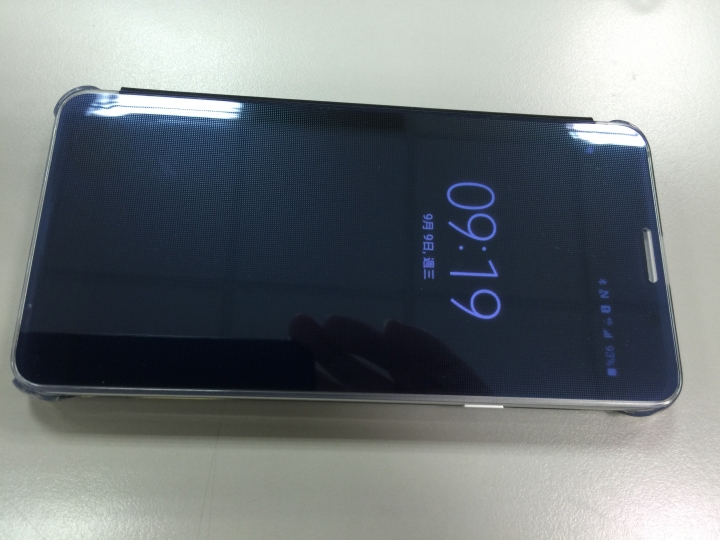 Note5 Span正插卡筆-原廠已換新，感謝大家的關心與回文。 同場加映 Clear View 感應皮套