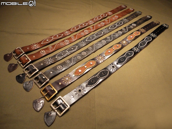 [玩命帶頭] HTC #53 圓釘花生魟皮帶