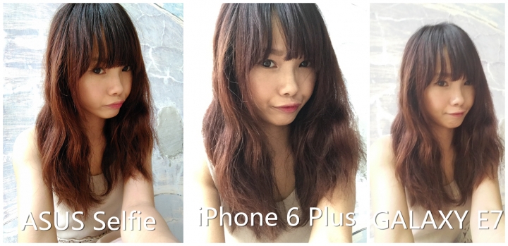不專業 ASUS Selfie、iPhone 6 Plus、 GALAXY E7 PK自拍照