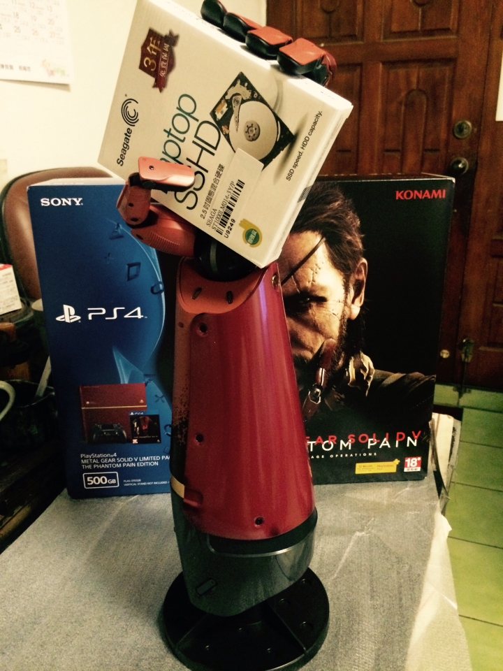 MGS 5 幻痛 1:1 完全無用 限量金屬生化義肢....