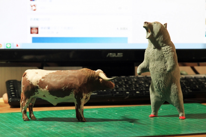 仿真動物模型-阿拉斯加棕熊