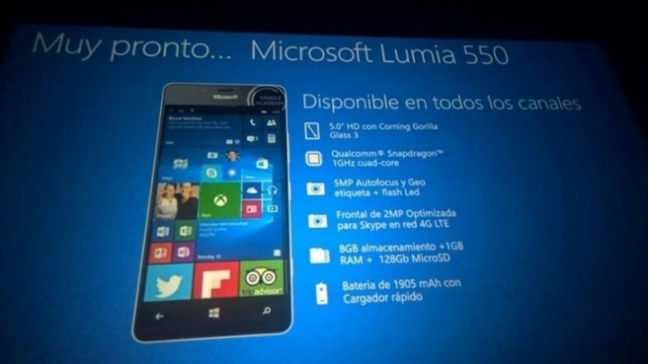 Microsoft 於10月6日發布 Lumia 950、950 XL、550