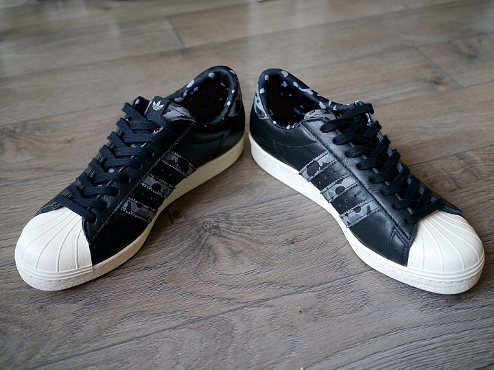 『簡單開箱』 Undefeated x Bape x Adidas superstar 80s