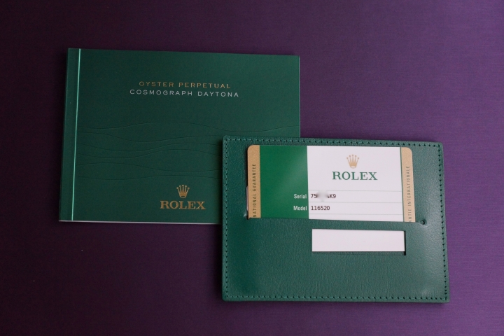 [開箱]夢幻逸品ROLEX 116520 DAYTONA 全鋼白面瑞士伯恩開箱文