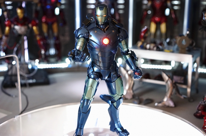 Hot Toys  mms312 藍色合金馬克3開箱!
