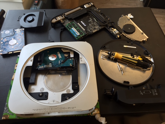 2010 出包版MAC MINI  更換 美光 MX200  500G  確定可用