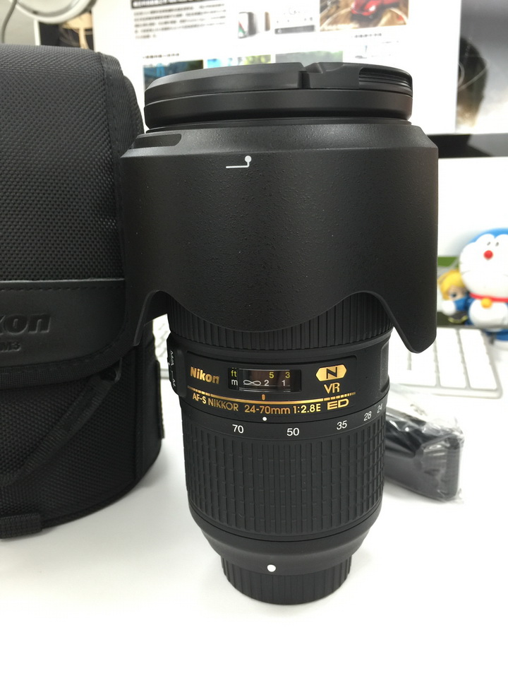 Nikon 24-70 f/2.8 VR 不是自己的鏡頭開箱(淚)