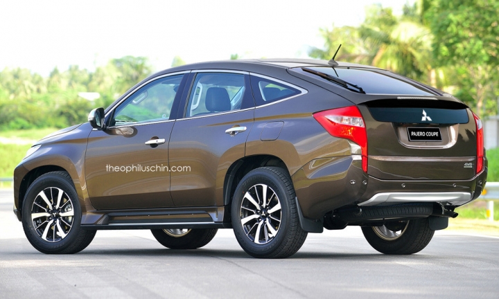三菱版的X6(Mitsubishi Pajero Sport Coupe)