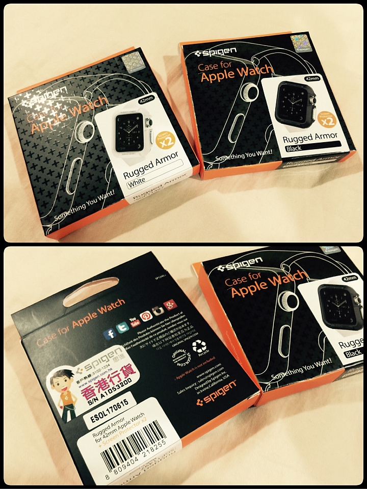 ［機場簡易開箱］Apple watch  OZAKI保護殼