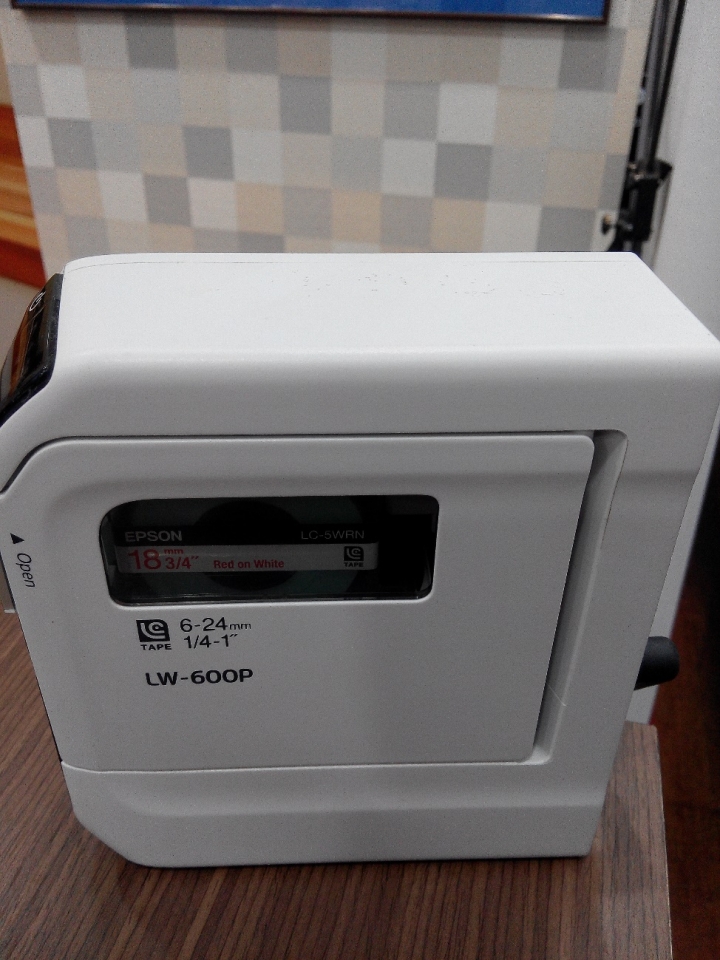 EPSON LW-600P標籤機 簡易開箱