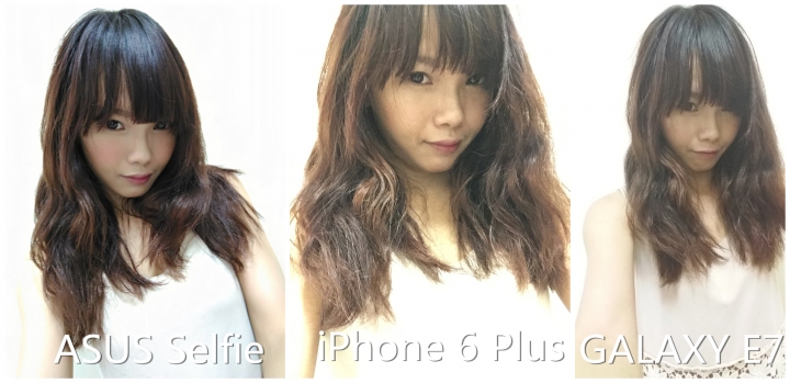 不專業 ASUS Selfie、iPhone 6 Plus、 GALAXY E7 PK自拍照