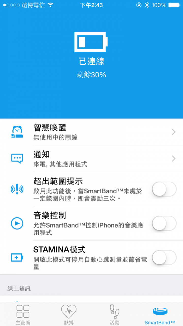 SONY SmartBand 2 心跳偵測開箱 (可支援iOS