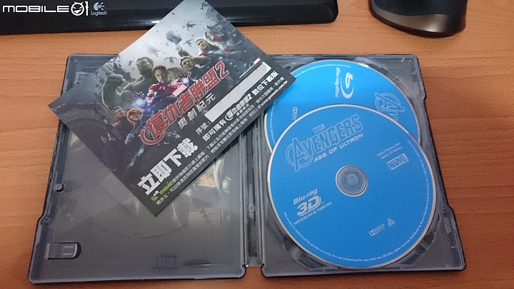 [開箱] 復仇者聯盟2 奧創紀元 藍光 鐵盒版～有送預購禮耶～