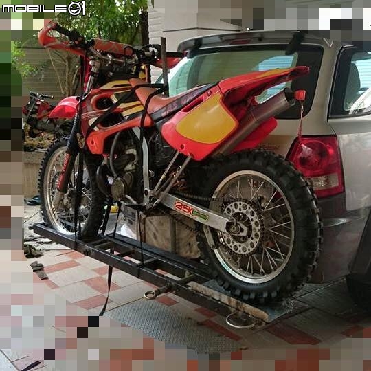 GAS GAS 250EC 自製休旅車後車架