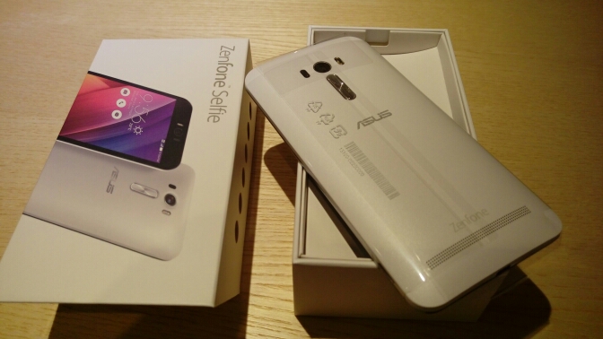 zenfone selfie 簡單開箱