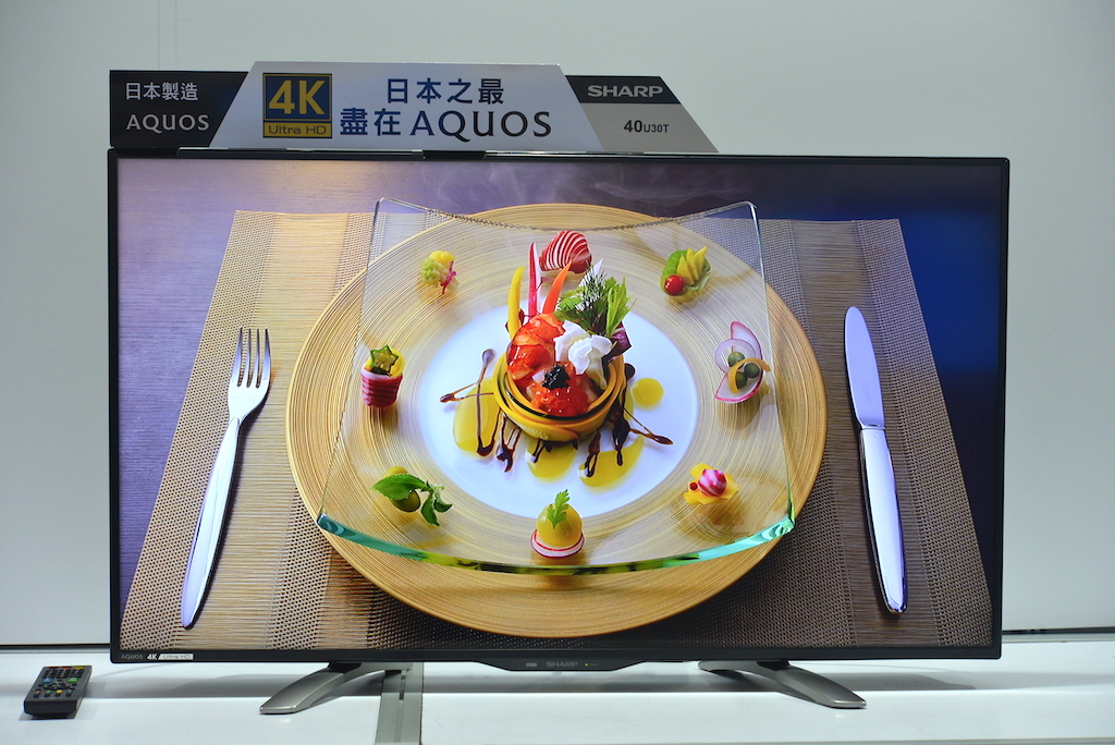 sharp 4k 台規新品發表會
