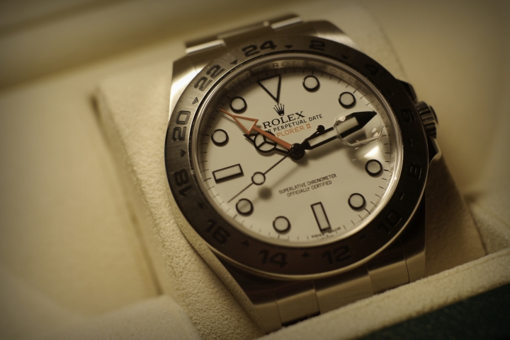 Rolex Explorer II 開香箱....