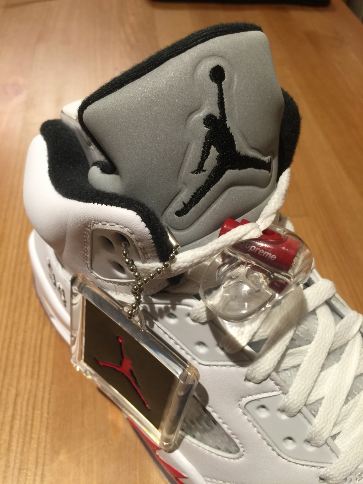 Supreme X Jordan5 日本開箱