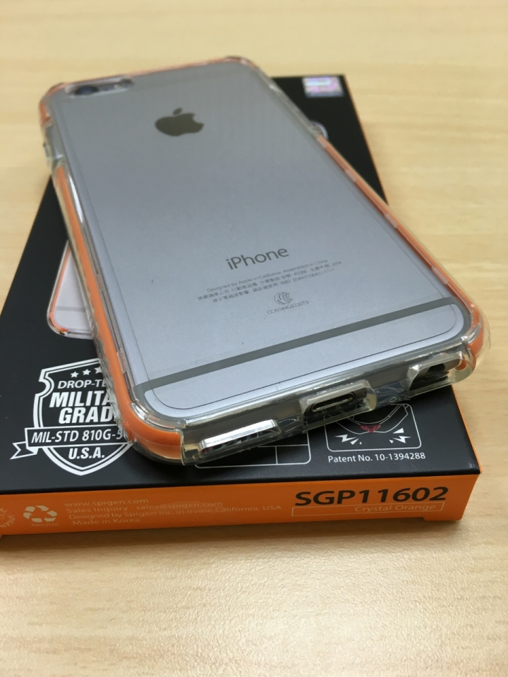 [開箱] Spigen Ultra Hybrid TECH for iPhone 6s