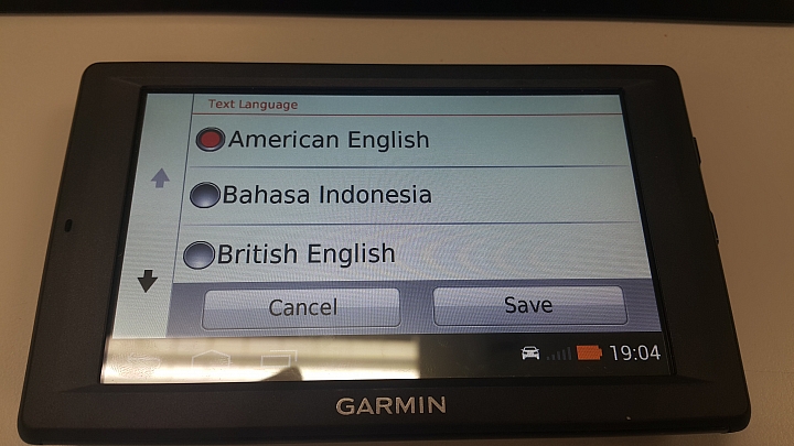 GARMIN nuvi 4590更新3.80介面變成只有英文