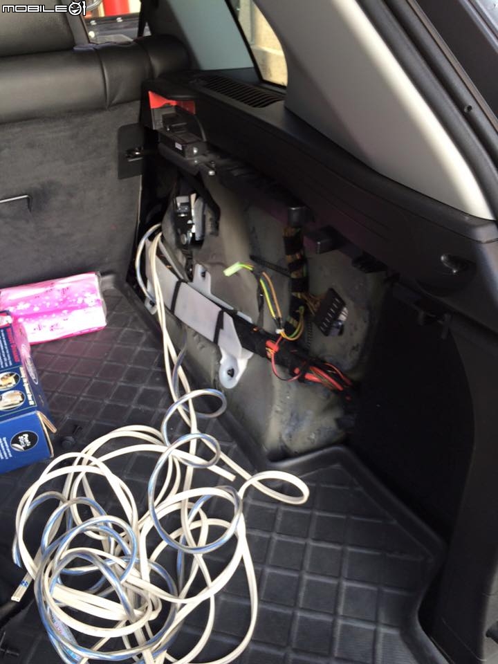 E70 X5 LOGIC 7 &環景倒車攝影 DIY 改裝分享