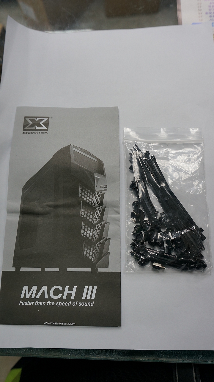 [開箱]XIGMATEK Mach III 馬赫3 裝機升級簡單開箱