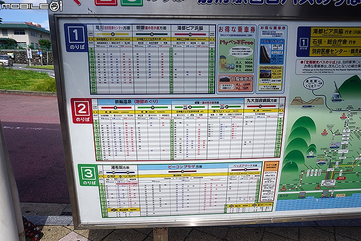 公車一日券遊別府溫泉 參觀遠近馳名的海地獄