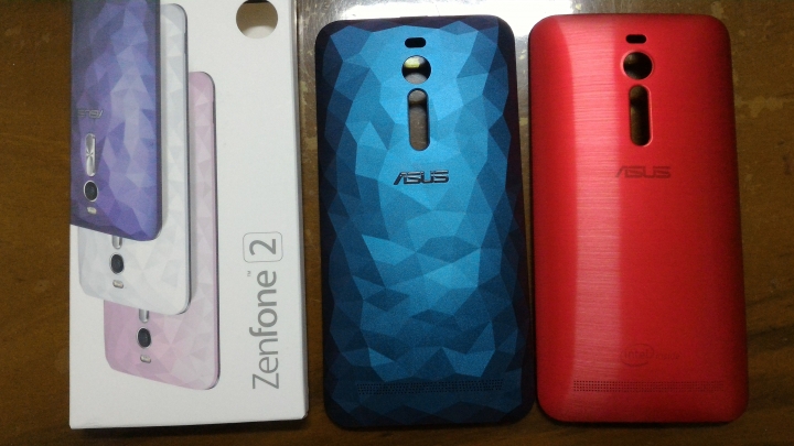 Zenfone2晶鑽背蓋開箱