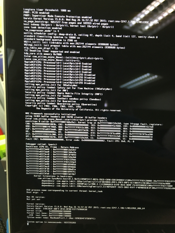 從boot camp 關機後重開機無法進入Mac OS