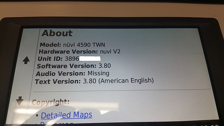 GARMIN nuvi 4590更新3.80介面變成只有英文