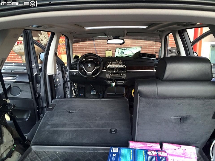 E70 X5 LOGIC 7 &環景倒車攝影 DIY 改裝分享