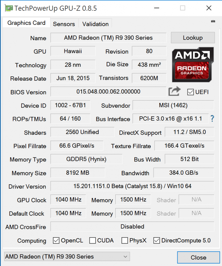 AMD DX12新驅動實測-奇點灰燼DX11 & DX12
