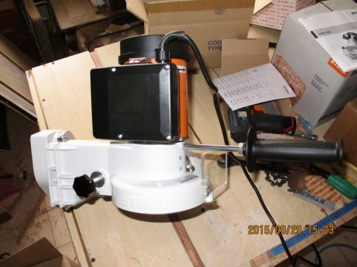 STIHL 斯蒂爾 德國製 磨鏈條機 鏈條磨銳機 - USG 110V - 開箱