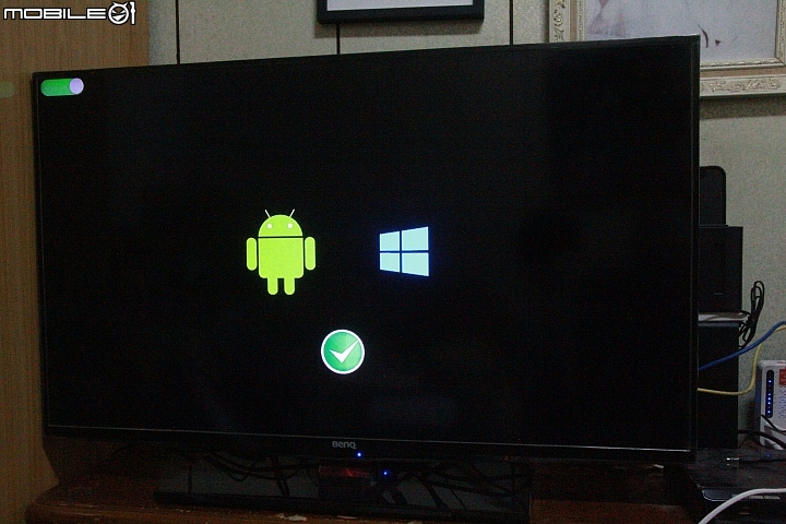 橡果小強 搶先開箱 win10/Android4.4 M PLUS 雙系統智慧電視棒 BY CPU INTEL ATOM 3735F