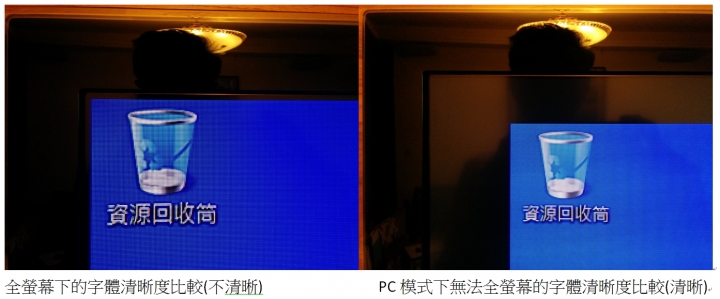LG 55LW6500接PC無法全畫面顯示.