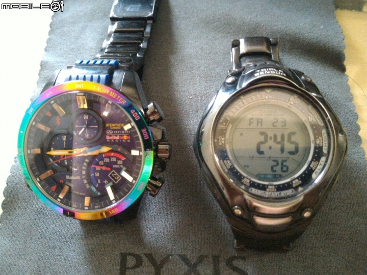 卡西歐 EDIFICE x INFINITI Red Bull Racing Limited Edition RQB-500RBB-2A開箱
