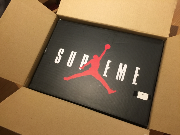 Supreme X Jordan5 日本開箱