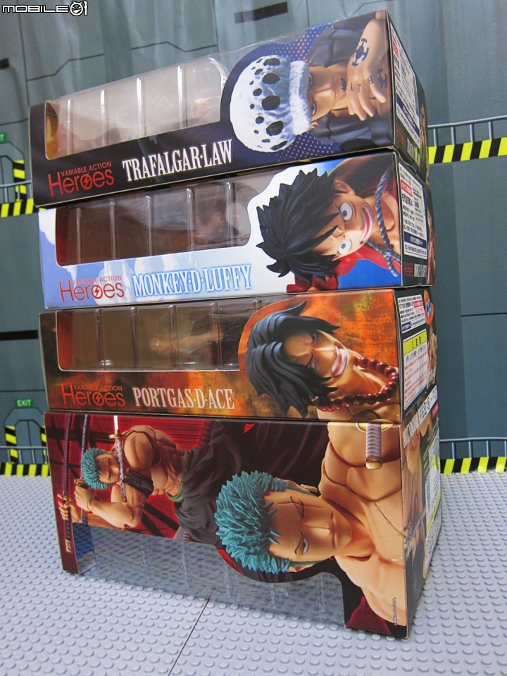 VARIABLE ACTION HEROES《海賊王》羅羅亞·索隆不專業開箱文