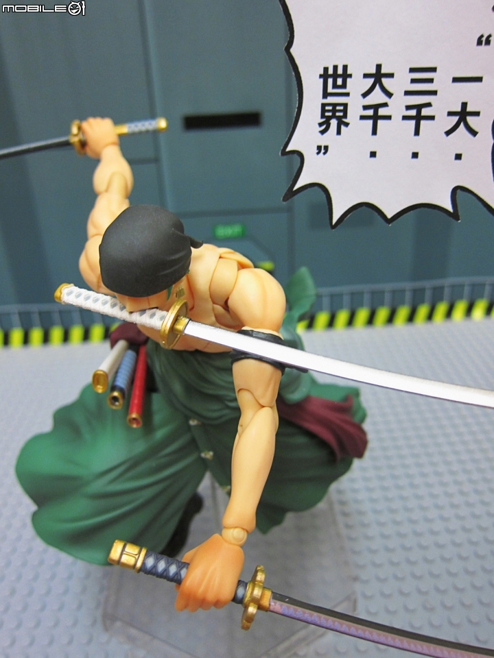 VARIABLE ACTION HEROES《海賊王》羅羅亞·索隆不專業開箱文