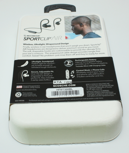 SCOSCHE HFBT200 進化 Sportclip Air HFBT300 藍芽防水運動耳機[開箱分享]