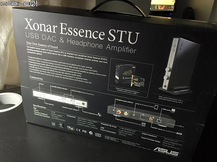 [簡易開箱]  入門DAC - Xonar Essence STU