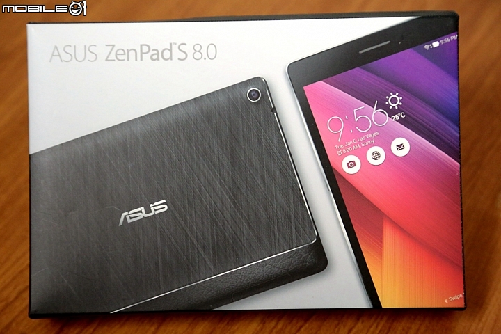 [開箱] 不只是追劇神器，更是跑業務的好幫手 ASUS ZENPAD S 8.0