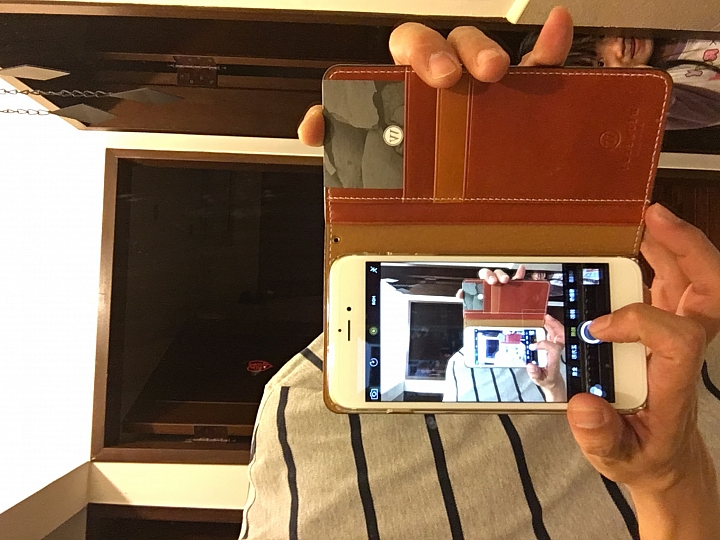 Wetherby Classic Basic iPhone 6+ 手工製作 真皮保護套 - 紅棕色 開箱