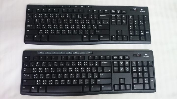 [分享]Logitech K270 和 MK270r 簡單比較
